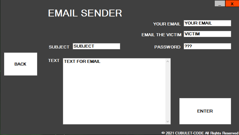 EMAIL SENDER